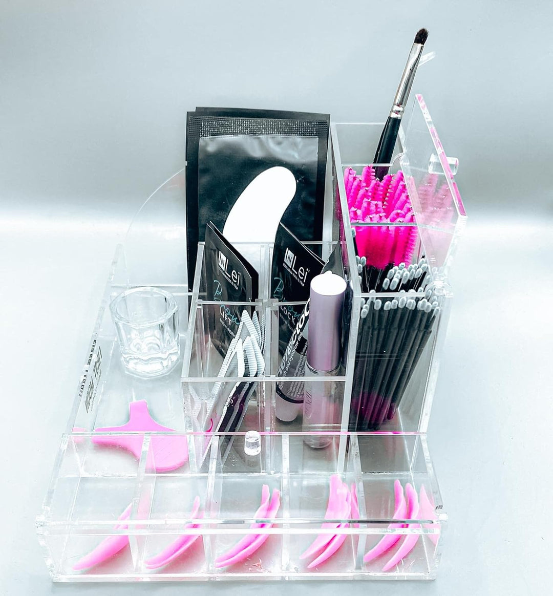 First Moon Beauty Cosmetics Lash&Browlift Organaizer (Schwarz), Schwarz