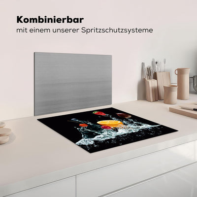 KitchenYeah© Herdabdeckplatte Einteilig Ceranfeld Abdeckplatte Küche Ceranfeldabdeckung Anti Rutsch