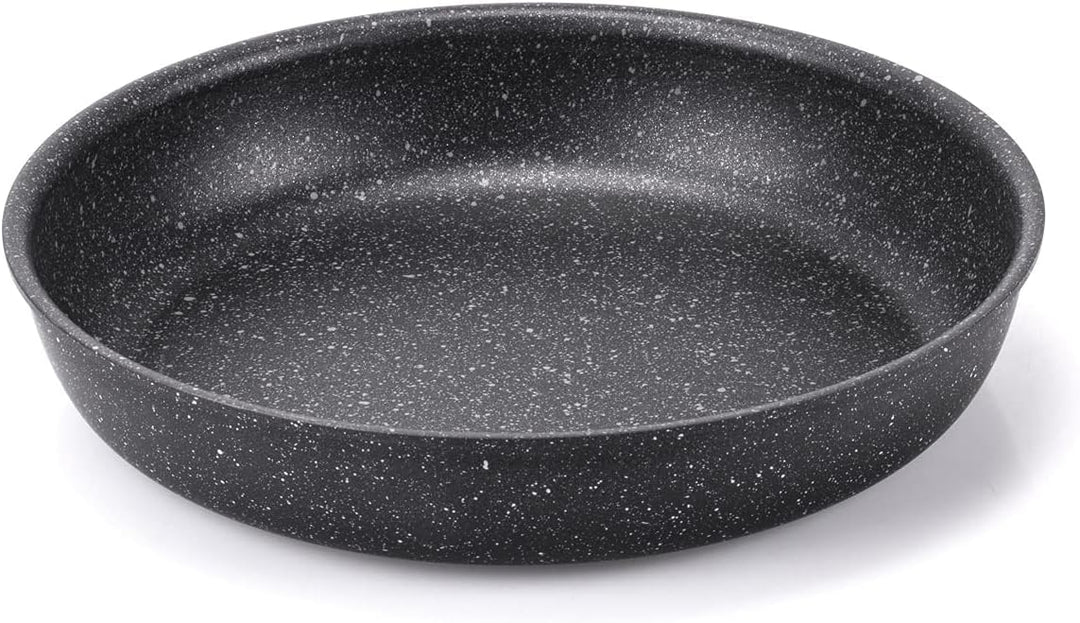Moneta Etnea Minispace Batterie 7 Stück, bestehend aus 1 abnehmbarem Griff, Pfanne 24 und 28 cm, Kas
