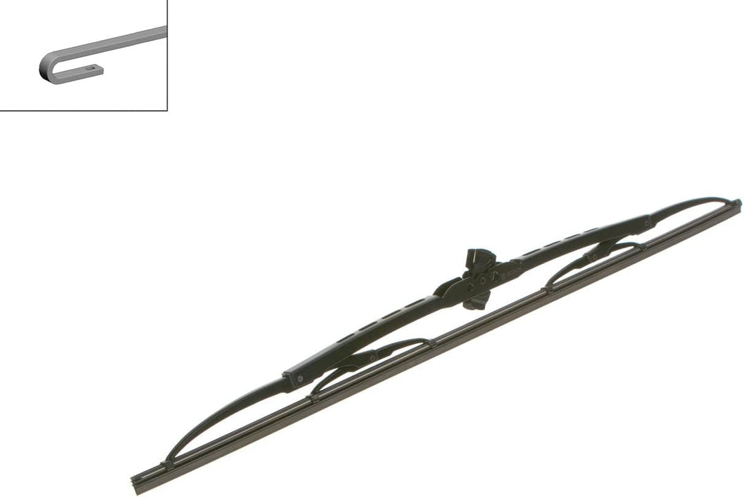 Bosch Scheibenwischer Super Plus SP21, Länge: 530mm − einzelner Scheibenwischer für Frontscheibe - N