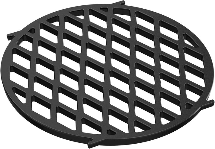 Onlyfire Gusseisen Grillrost, Sear Grate für Webe 8834 Gourmet BBQ Series,Gussrost Ø 30 cm passend f