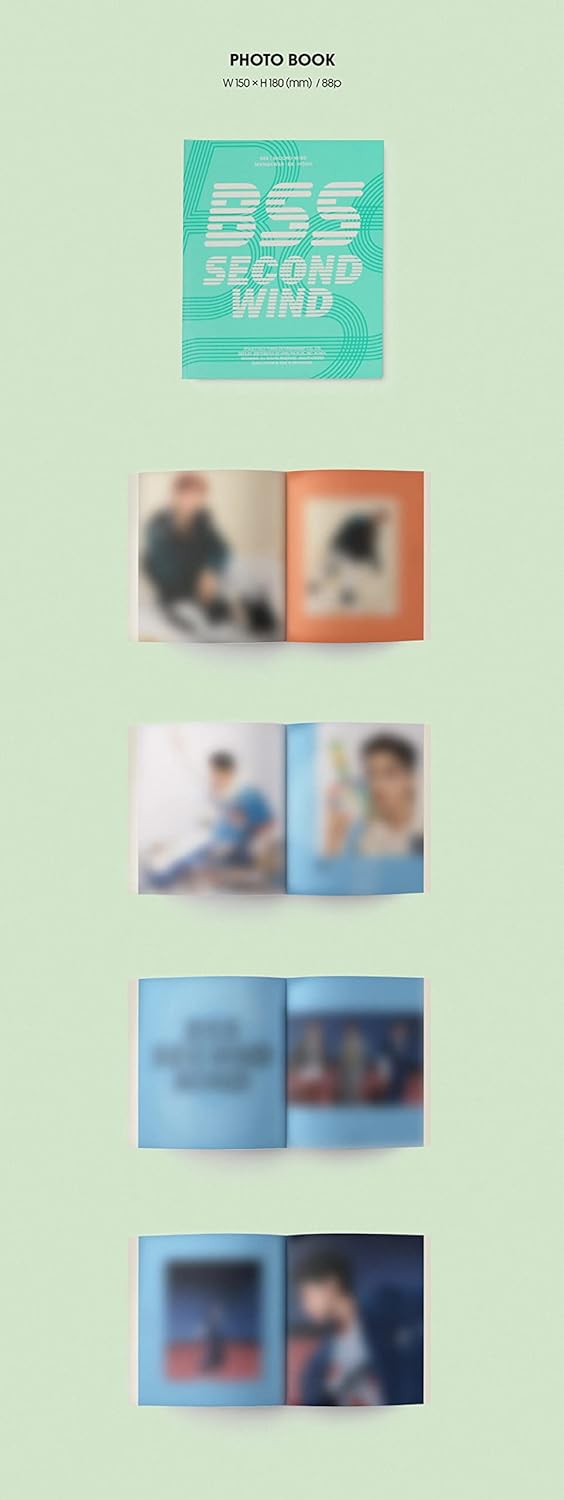 BSS BooSeokSoon (SEVENTEEN) - 1st Single Album SECOND WIND CD + Extra Photocards