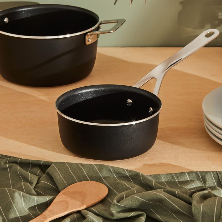 Alessi POTS&Pans,CASSER.Man.Lungo AL, Aluminium, Edelstahl 18/10, Mehrfarbig, One Size