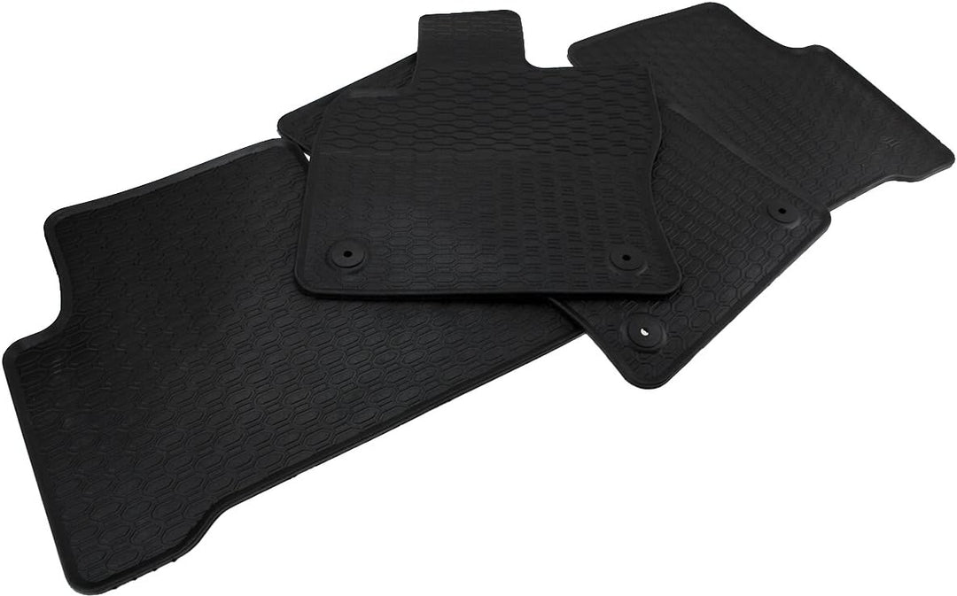 kfz-premiumteile24 Premium Gummimatten kompatibel mit Touran II (5T) Touran Cross Baujahr ab 05/2015