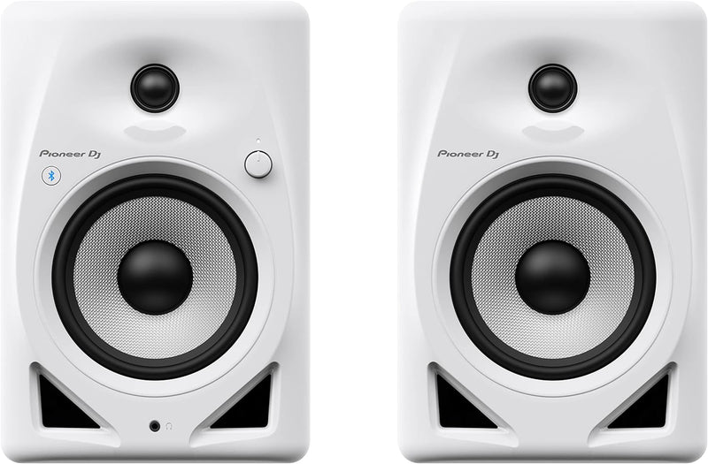 Pioneer DJ DM-50D-BT-W 5 Zoll Desktop-Monitor-System mit Bluetooth® (Weiss) 5&