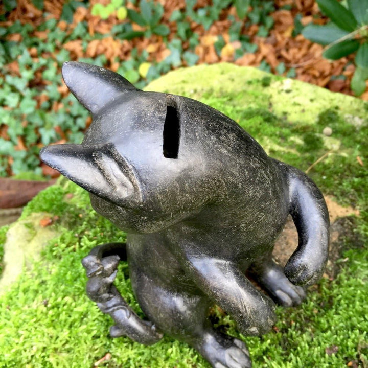 Antikas - Katze und Maus als dekorative Spardose originelle Tierfiguren, niedliche Katzen