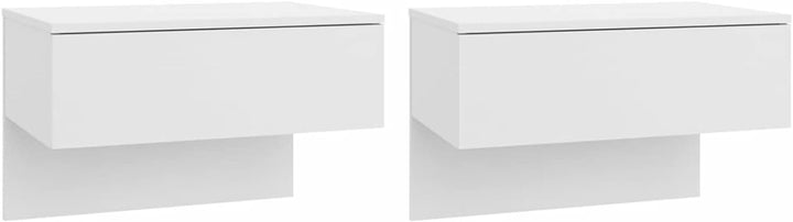 Tidyard 2 STK. Wand Nachttisch Hängend Nachtschrank Nachtkonsole Nachtkommode Schlafzimmer Wandschra