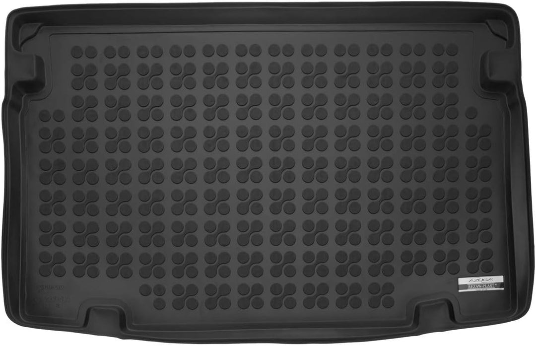 AZUGA Gummi Kofferraumwanne Premium Antirutsch passend für Renault Clio V ab 9/2019/Mitsubishi Colt