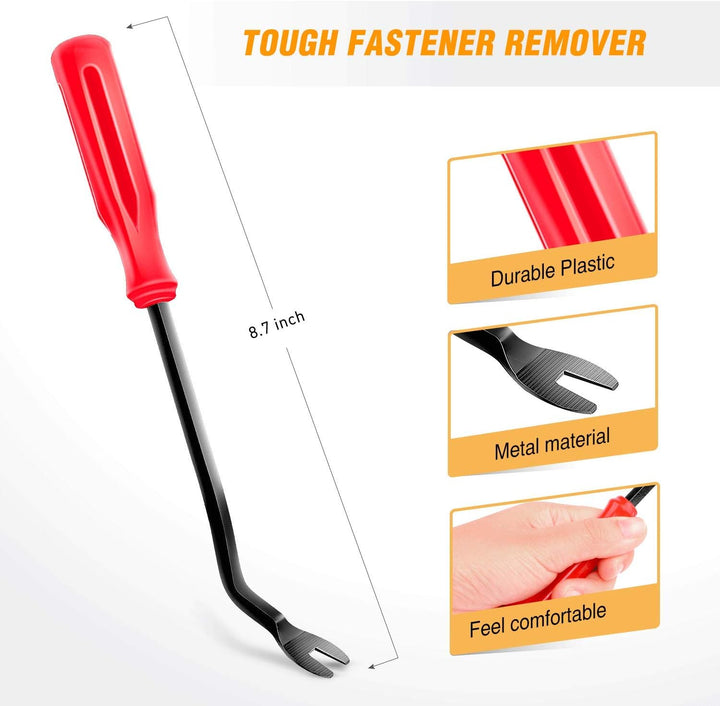 GOOACC - GRC-34 Druckstangen-Nietenclips mit 18 beliebtesten Grössen für Benz, BMW, Toyota, Honda, S