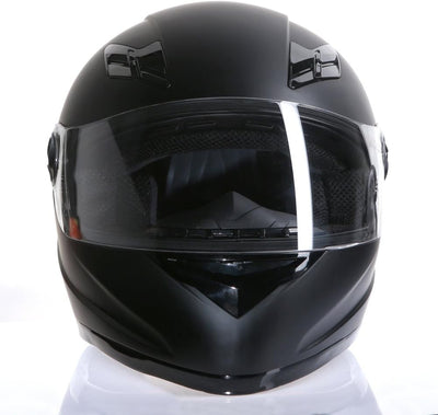 Motorradhelm Integralhelm CMX Blacky schwarz matt in Grösse XL