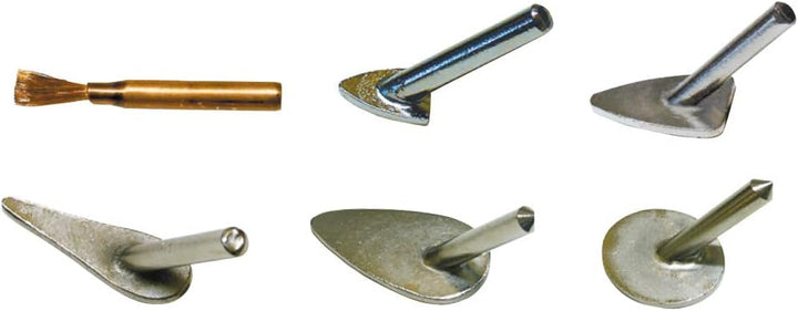 Pebaro 0275 Encaustic Station, stufenlose Temperaturwahl, Kolben, Schreibspitze, Messingbürste und 5