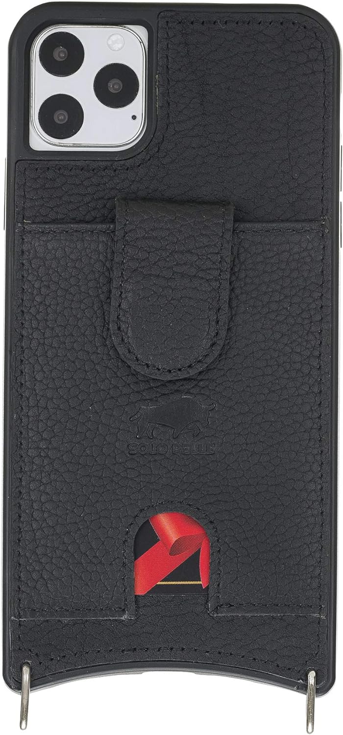 Solo Pelle Lederhülle für das iPhone 11 Pro (Max) 6.5 Zoll Stanford Case Leder Hülle Ledertasche Bac