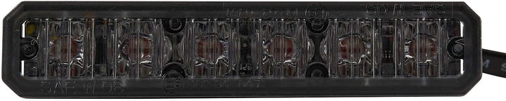 HELLA - LED-Blitz-Kennleuchte - BST - 12/24V - gelb - Schraubanschluss/Anbau - Kabel: 860mm - Stecke