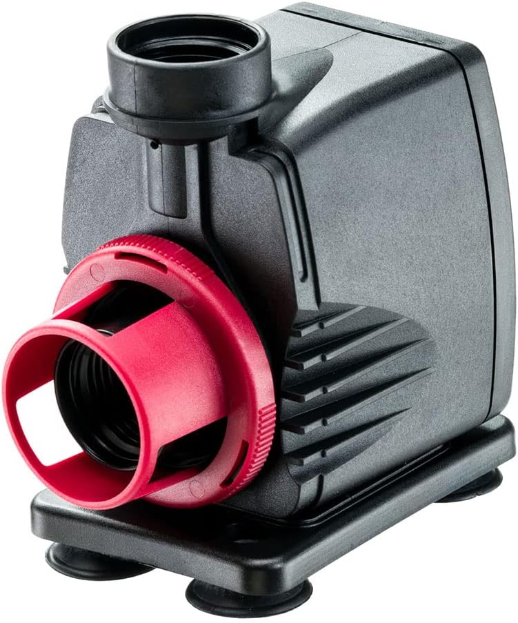 Hydor Kreiselpumpe SELTZ L 1200 l/h für Frisch- und Meerwasser, Mehrzweck, Filterkartusche und Armat