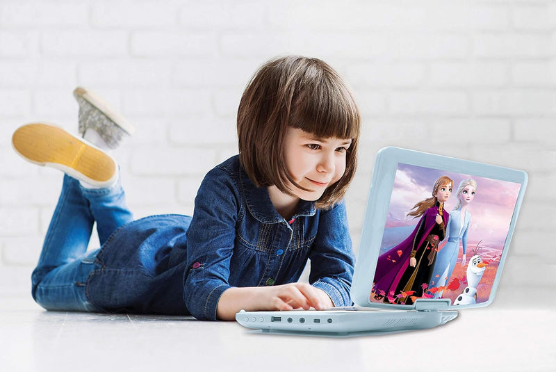 Lexibook - DVDP6FZ - Disney Frozen tragbarer DVD-Player - Himmelblau Die Eiskönigin, Die Eiskönigin