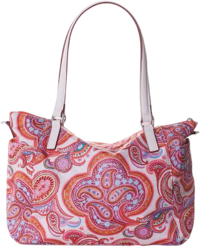 Oilily Summer Paisley M Carry All Vanilla