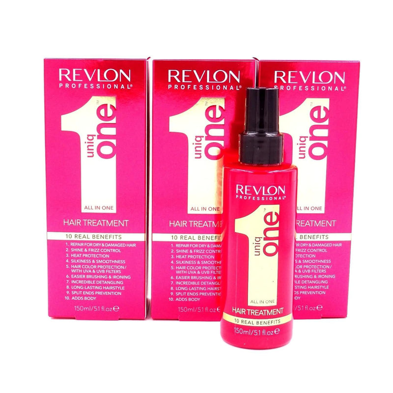 3 x Uniq All in One Hair Treatment 150 ml.