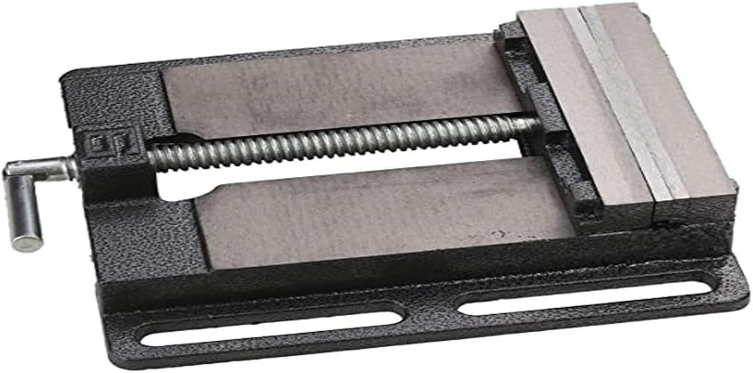 KS Tools 500.8457 Schraubstock mit Parallelbacken, 150 mm, Öffnung 120 mm, für Bohrmaschine auf Säul