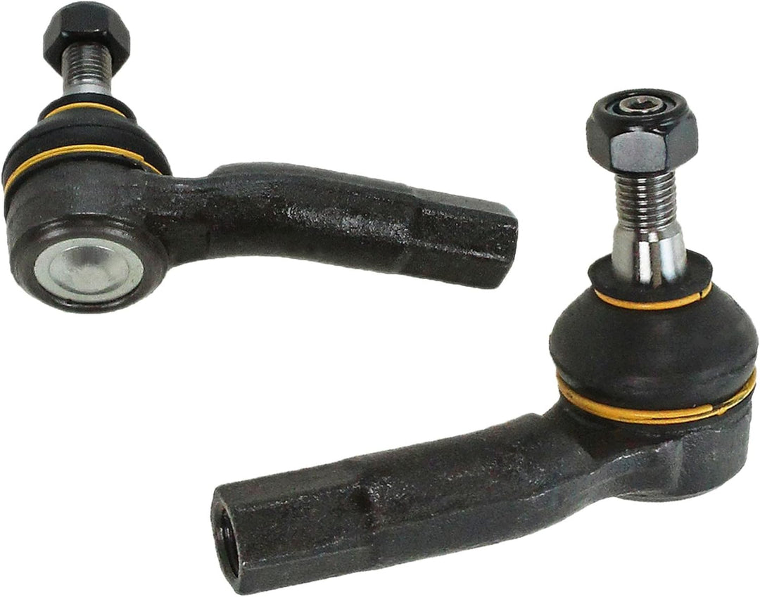 BESTPRICE 2x Querlenker Vorderachse vorne unten links & rechts, 2x Spurstangenkopf, 2x Pendelstütze/