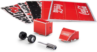 Revell 3D Puzzle 00152 Coca-Cola Weihnachtstruck mit LED-Beleuchtung Welt in 3D entdecken, Bastelspa