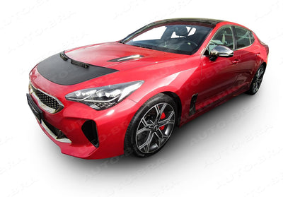 Auto-Bra AB3-00451 kompatibel mit KIA Stinger Bj. ab 2017 Haubenbra Steinschlagschutz Tuning Bonnet