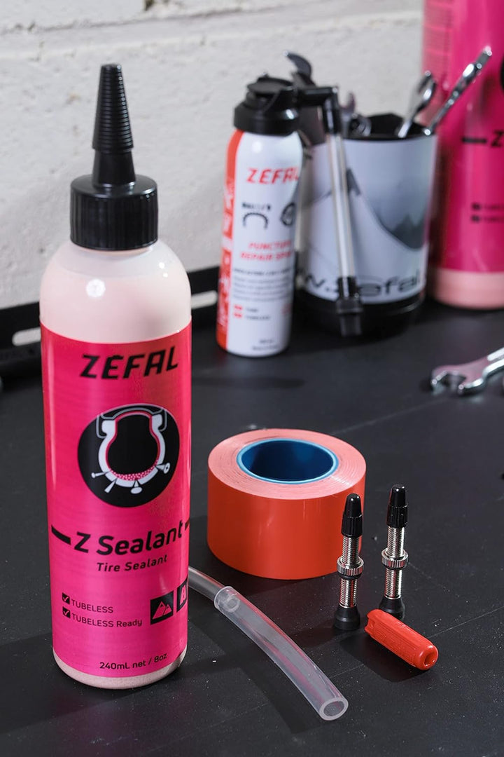 Zéfal Zéfal Unisex – Erwachsene 2701704005-Tubeless Tubeless Kit, Black, One Size Zéfal Zéfal Unisex