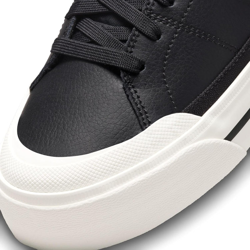 Nike Damen Court Legacy Lift Sneaker 36 EU Black Sail White Team Orange, 36 EU Black Sail White Team