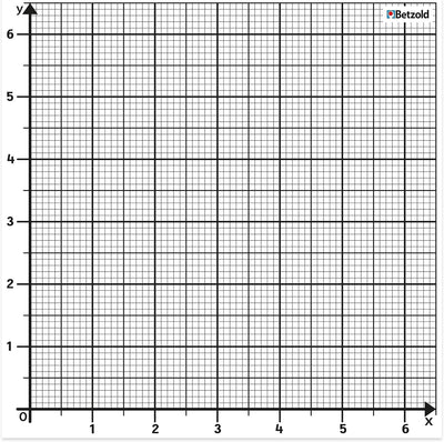 Betzold - 2 magnetische Koordinatensysteme für die Tafel - Mathematik Demonstrations-Material NoColo