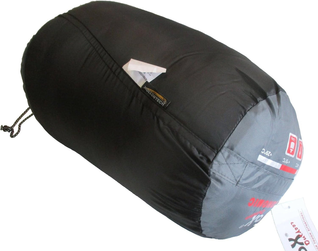 Fox Outdoor Economic Mummy Schlafsack Schwarz/Grau