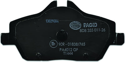 HELLA PAGID 8DB 355 011-261 Bremsbelagsatz - T1444 - Dicke/Stärke: 17.8mm - Bremssystem: Lucas - für