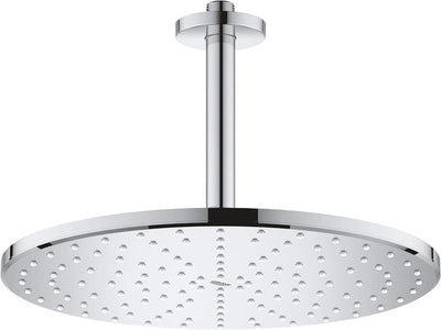 GROHE Rainshower Mono 310 | Brausen- und Duschsysteme - Kopfbrauseset Deckenauslass 142 mm, 1 Strahl