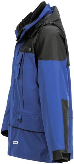 Planam 3130 Wetterjacke, blau/schwarz, S Blau/Schwarz S, Blau/Schwarz S