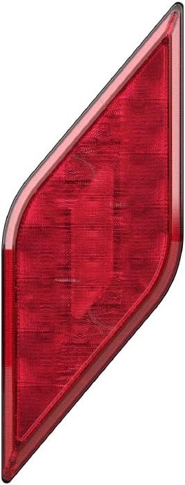 HELLA - Nebelschlussleuchte - Shapeline Style - LED - 12/24V - Anbau - Lichtscheibenfarbe: rot - Ste