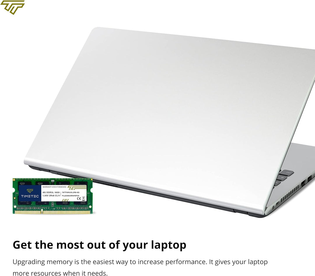 Timetec 32GB KIT (4 x 8GB) DDR3L / DDR3 1600 MHz (DDR3L-1600) PC3L-12800 / PC3-12800 Non-ECC ungepuf