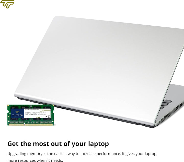 Timetec 32GB KIT (4 x 8GB) DDR3L / DDR3 1600 MHz (DDR3L-1600) PC3L-12800 / PC3-12800 Non-ECC ungepuf