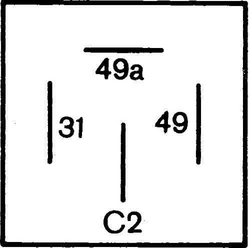 HELLA - Blinkgeber - 24V - 4-polig - Anbau - elektronisch - mit Halter - 4DM 004 639-061