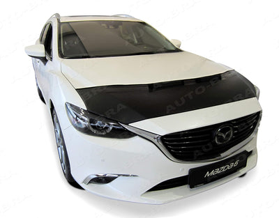 AB3-00081 CARBON OPTIK Auto Bra kompatibel mit Mazda 6 Bj. seit 2012 Haubenbra Steinschlagschutz Tun