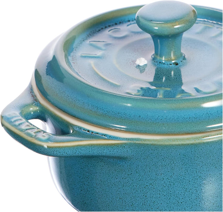 Staub Mini Cocotte Round 4 pcs. - 200 ml 40508-160-0 Antique Turquoise