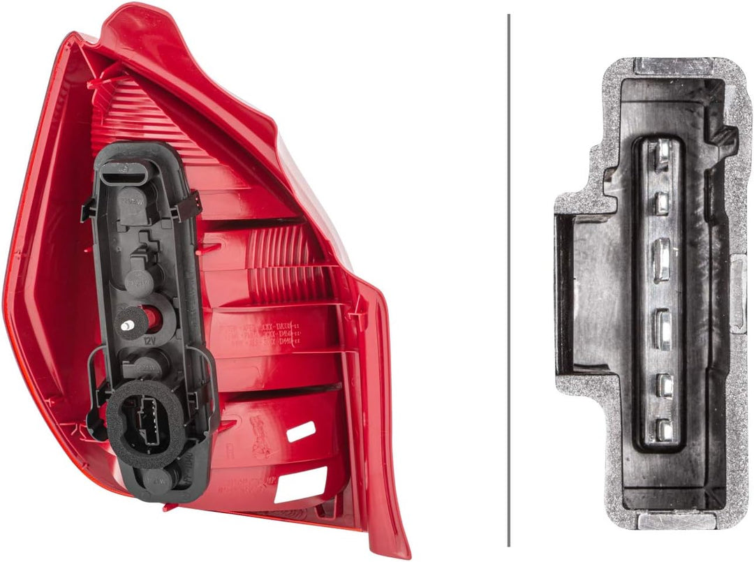 HELLA 2VP 354 030-021 Heckleuchte - Glühlampe - rechts - für u.a. Citroën C2 (Jm_), Rechts