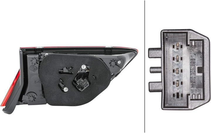 HELLA 2SA 012 520-061 Heckleuchte - LED - rot - innerer Teil/oberer Teil - rechts - für u.a. VW Tigu