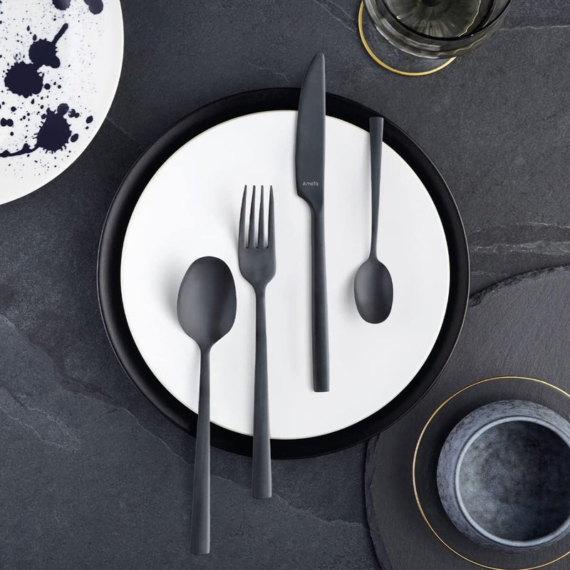 Amefa Retail Promo Manille Bestekset Zwart 42 Delig