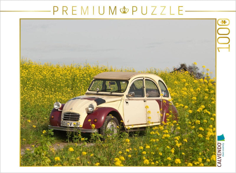 CALVENDO Puzzle Kultautomobil Ente Citroën 2CV 1000 Teile Lege-Grösse 64 x 48 cm Foto-Puzzle Bild vo