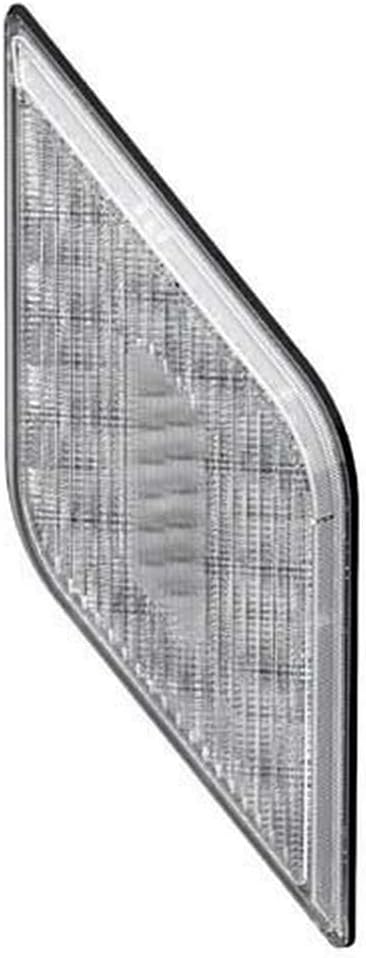 HELLA - Blinkleuchte - Shapeline Style - LED - 12/24V - geschraubt/Einbau - Lichtscheibenfarbe: glas