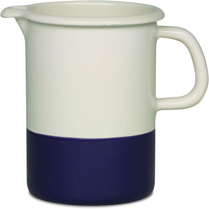Riess, 0338-571, Küchenmass 1Liter, Emaille, Truehomeware, EDITION SARAH WIENER, Farbe Obers/Zwetsch