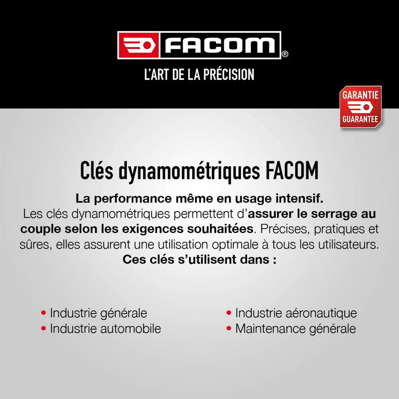 Facom 1/2" Drehmomentschlüssel 20-100 Nm S.306-100D