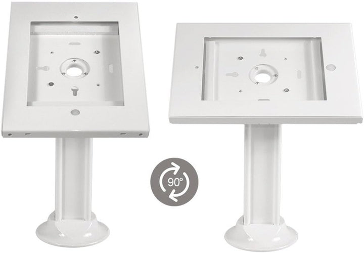 Maclean MC-677 Universal Tablet Tischhalterung mit Sicherheitsgehäuse Kompatibel mit iPad 2/3/4/ Air