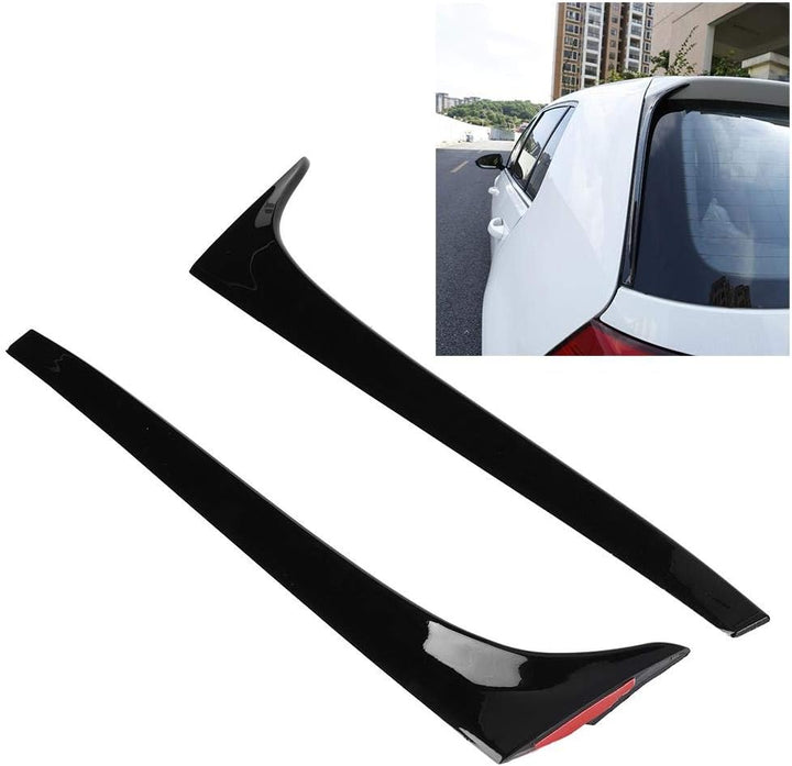 Auto Heckscheibe Spoiler Wing, 2 Stück ABS Auto Heckscheibe Seitenflügel Spoiler passt für Golf 7 20