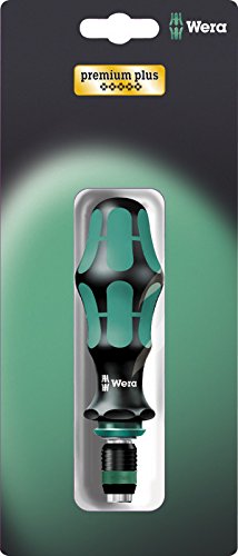 Wera 817 R SB Bits-Handhalter mit Rapidaptor Schnellwechselfutter, 1/4 Zoll x 133 mm, 05073541001 13