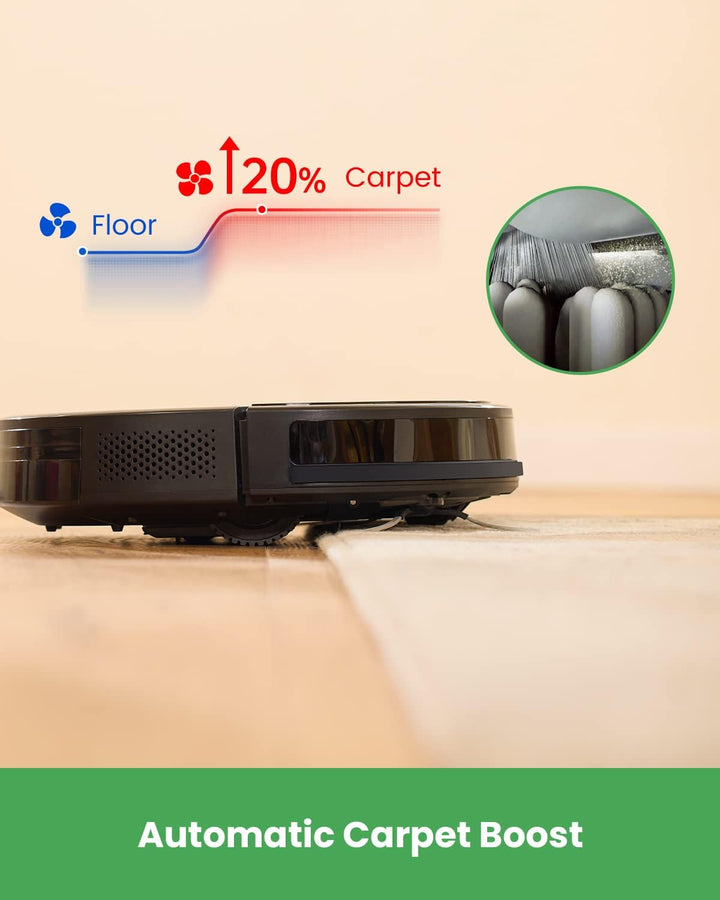 Vactidy Nimble T8 2 in 1 Saugroboter mit Wischfunktion, 3000Pa Saugkraft Staubsauger Roboter mit Wis