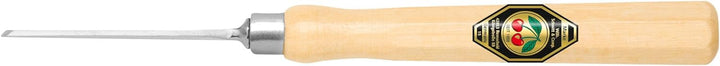 "KIRSCHEN" Werkzeuge 5302000 | Zierschnitzeisen schräg, 1,5mm, Stich 1 Stich 1 gerade 1,5mm Beige /